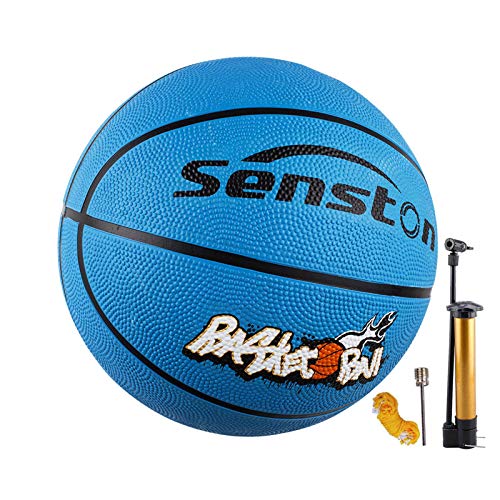 Senston Balon Baloncesto Niños de Goma de Tamaño 5