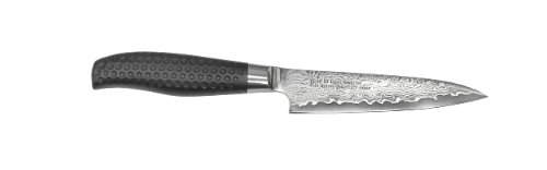 Seto Cuchillo de cocina japonés Pro Chef Cuchillo J: Damasco Hebillas VG 10 Acero de la weltberühmten Seki, Japón, PETTY-120mm J-1