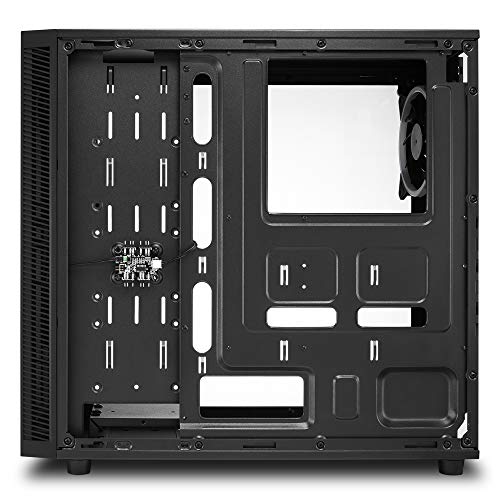 Sharkoon TG4 RGB - Caja de Ordenador, PC Gaming, Semitorre ATX, Negro