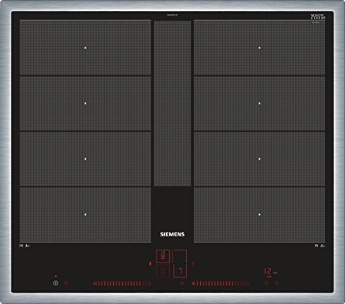 Siemens ex645lyc1e iQ700 hobs eléctrico/vitrocerámica/vidrio y cerámica/58,3 cm/Power Boost Función/Negro