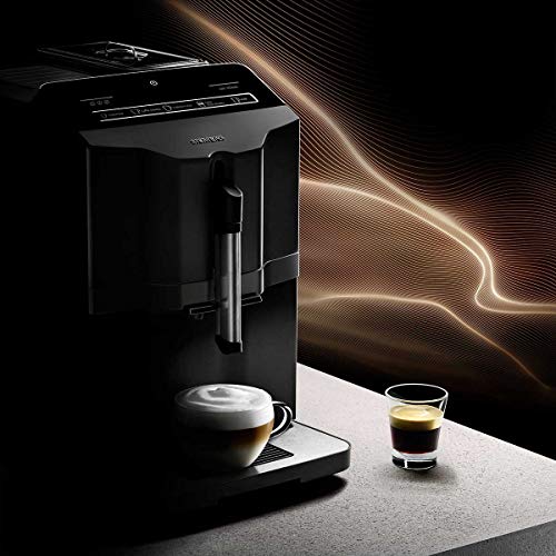 Siemens TI351209RW Cafetera Espresso Superautomática, 1300 W, 1.4 litros, Plástico, Negro