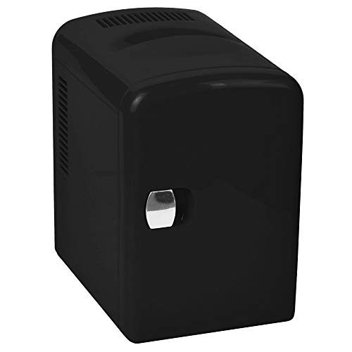 Silver Ice AR5I04 - Mini Nevera (58 W, 4 l), Color Negro