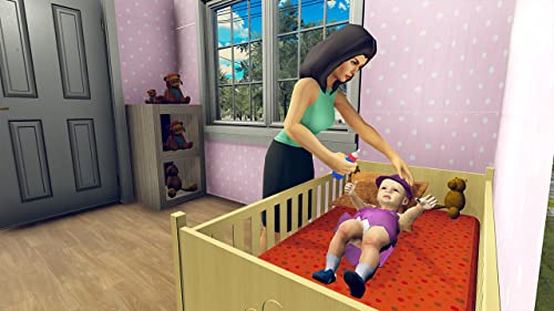 simulador virtual de la madre: juegos de familia feliz mamá