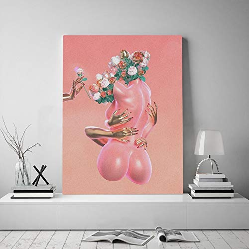 Sin Marco Lady Gaga Free Woman Visual Modern Art Canvas Poster Painting Wall Art Decor Sala de Estar Dormitorio Estudio Decoración del hogar Impresiones