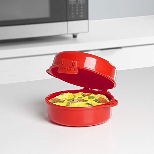 Sistema Apta para microondas fácil de huevos, 270 ml, cocinar tortilla