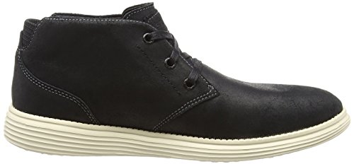 Skechers Status-Rolano, Mocasines para Hombre, Negro (Black Black), 41 EU