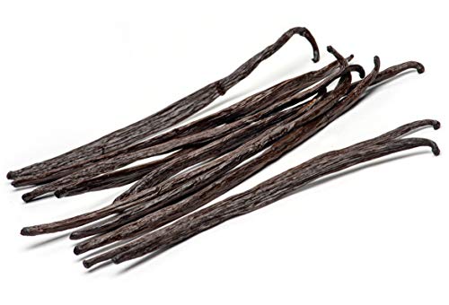 Slofoodgroup Bourbon Vanilla Bourbon Gourmet Vainas de vainilla de Uganda 5 cada una