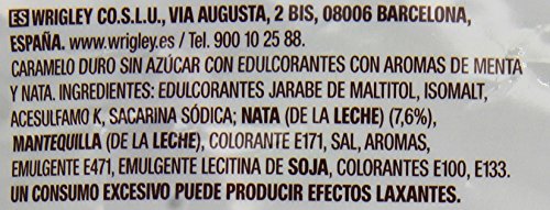 Solano - Menta y nata - Caramelos sin azúcar - 900 g