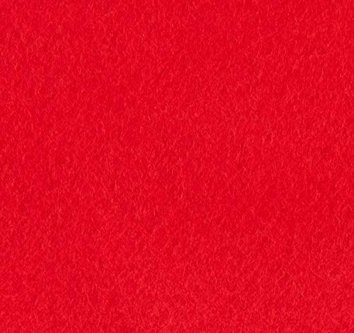 Soleil d'Ocre 512049 - Manta polar (microfibra de poliéster, 120 x 160  cm), color rojo