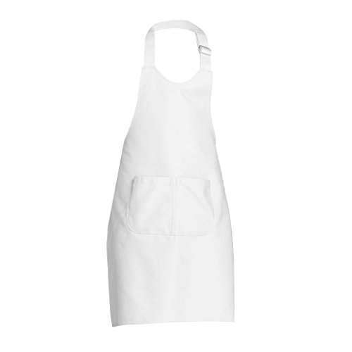 SOLS - Delantal/mandil para Modelo Gala Cocina Unisex Niños/adolescentes (Talla Única) (Blanco)