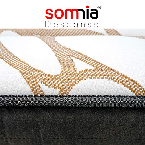 SOMNIA – Colchón Viscoelástico Meliá XL | Núcleo Multicapa | Confort de Hotel | Fabricado en España | 80x180