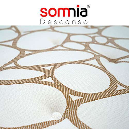 SOMNIA – Colchón Viscoelástico Meliá XL | Núcleo Multicapa | Confort de Hotel | Fabricado en España | 80x180