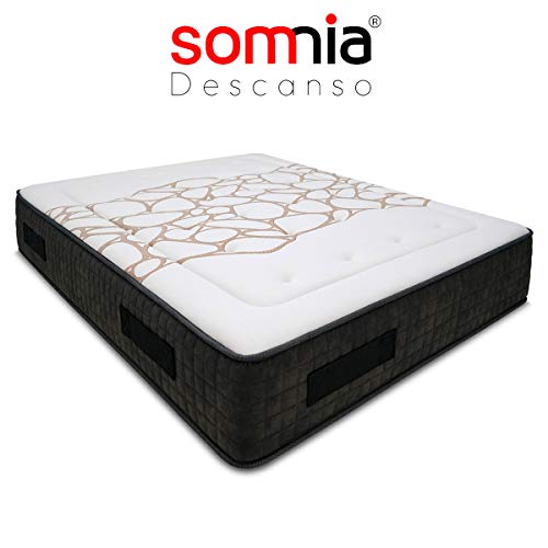 SOMNIA – Colchón Viscoelástico Meliá XL | Núcleo Multicapa | Confort de Hotel | Fabricado en España | 80x180