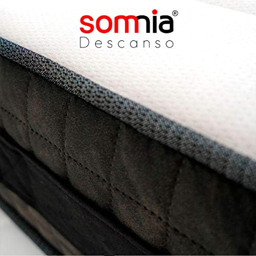 SOMNIA – Colchón Viscoelástico Meliá XL | Núcleo Multicapa | Confort de Hotel | Fabricado en España | 80x180