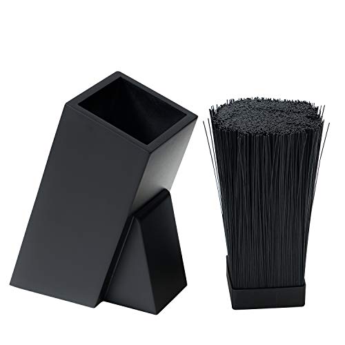 Soporte universal para cuchillos, diseño elegante en madera con dos variantes de bambú o pintado en negro