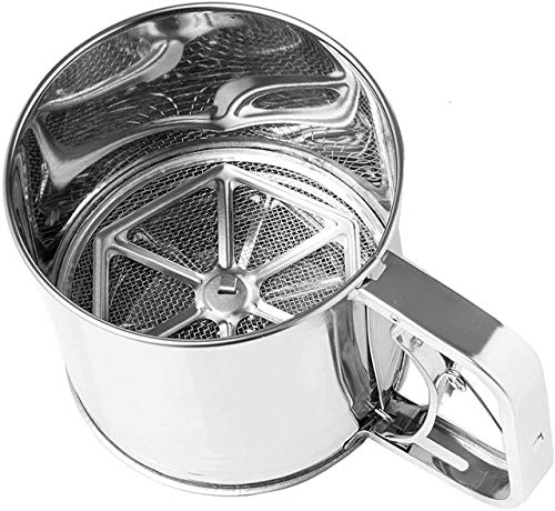 Space Home - Tamizador Cribador de Harina - Inox - 500 g