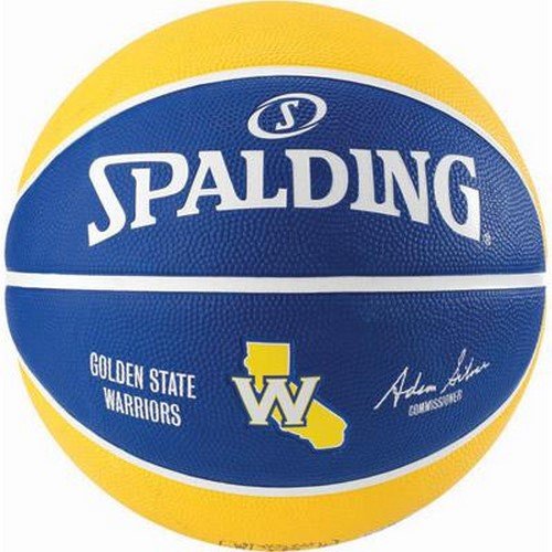 Spalding NBA Team Golden State 83-515Z Balón de Baloncesto, Unisex, Multicolor, 7