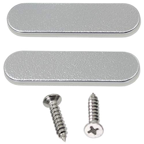 Spares2go Manilla Puerta Para Servis Nevera Congelador (190mm, Gris / Plata)