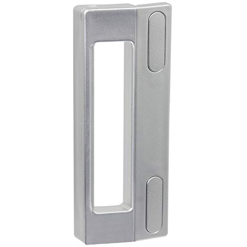 Spares2go Manilla Puerta Para Servis Nevera Congelador (190mm, Gris / Plata)