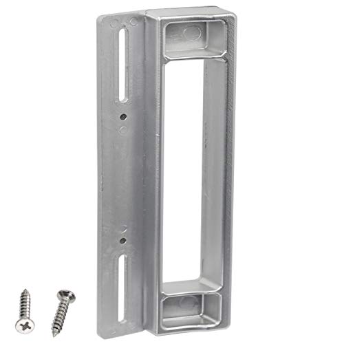 Spares2go Manilla Puerta Para Servis Nevera Congelador (190mm, Gris / Plata)