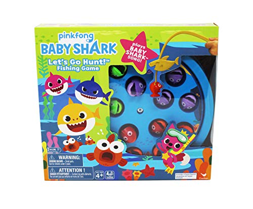 Spin Master: Pinkfong Baby Shark - Lets Go Hunt! Fishing Game & Song, Multicolor (6054916)