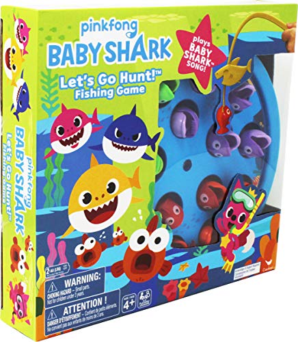 Spin Master: Pinkfong Baby Shark - Lets Go Hunt! Fishing Game & Song, Multicolor (6054916)