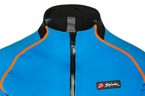 Spiuk Elite Pro Chaqueta, Hombre, Azul/Negro, XL