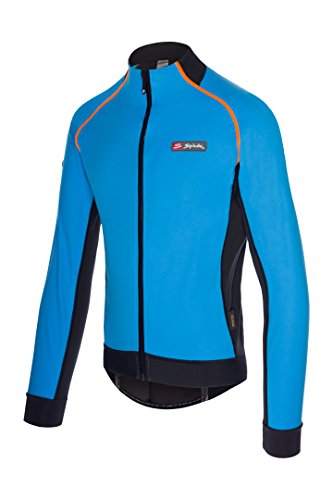 Spiuk Elite Pro Chaqueta, Hombre, Azul/Negro, XL