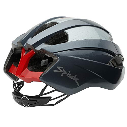 Spiuk Sportline Casco Korben, Adultos Unisex, Antracita/Plata, (S-M) 51-56