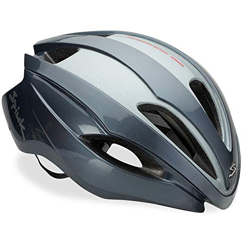 Spiuk Sportline Casco Korben, Adultos Unisex, Antracita/Plata, (S-M) 51-56