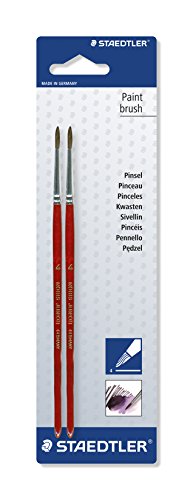 STAEDTLER 989 4 BK2 - Pinceles, Rojo