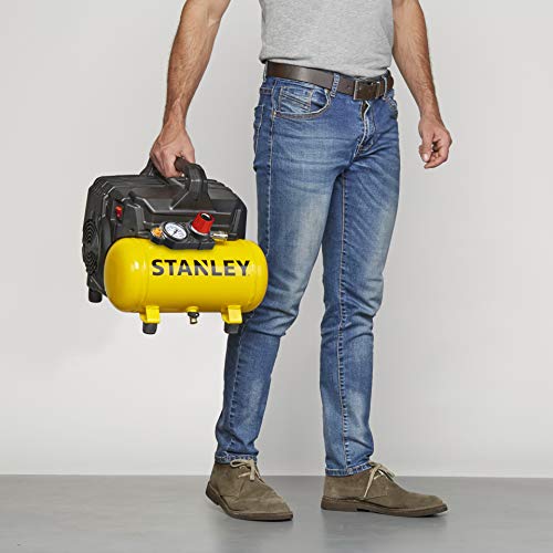 Stanley B2BE104STN703 Compresor silencioso, 750 W, 230 V, Giallo