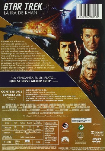 Star Trek II: La Ira De Khan [DVD]