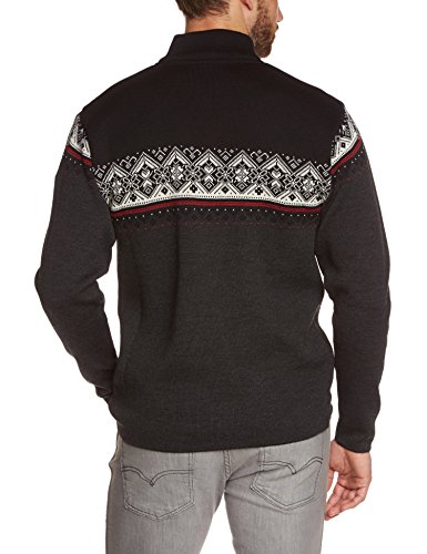 St.Moritz - Jersey para Hombre (2 Unidades), Color Gris Oscuro, Blanco, Negro y Frambuesa