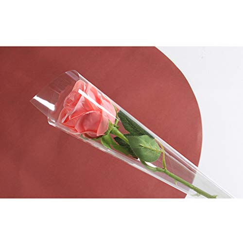 STOBOK Papel de celofán transparente rollo de papel celofán transparente para cestas de flores regalo manualidades suministros / 44cmx25m