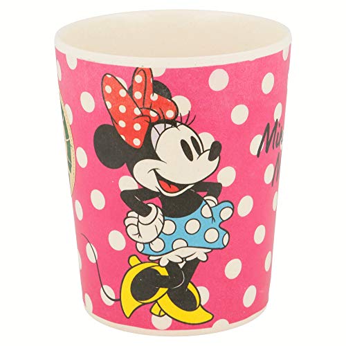 Stor Vaso Bambu 270 ML | Minnie Mouse - Disney - Glam Dots