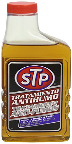 STP ST64450SP Tratamiento ANTIHUMOS Gasolina 450 ml Reduce la emision de Humos y el Consumo de Aceite, 450ml