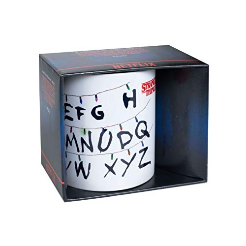 Stranger Things - Taza de desayuno Lights, 320ml