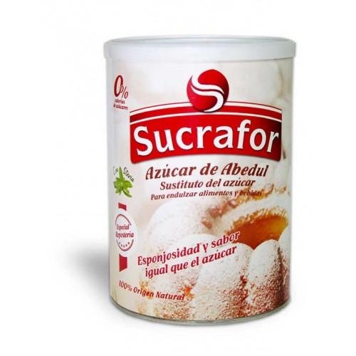 Sucrafor azúcar de abedúl con stevia orgánica 60 sobres de 5 g