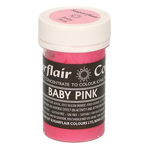 Sugarflair Colorante en Pasta ROSA BEBE Pastel