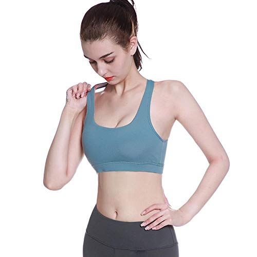 Sujetador Deportivo Mujer Sujetador Deportivo Push Up para Mujer, Yoga, Camiseta Sin Mangas Sólida, Fitness, Gimnasio, Camiseta Atlética para Correr, Ropa Deportiva A Prueba De Golpes, Entre