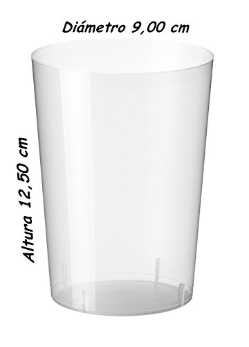 Sumicel Vaso de Sidra desechable, Caja 340 Unidades (Polipropileno)