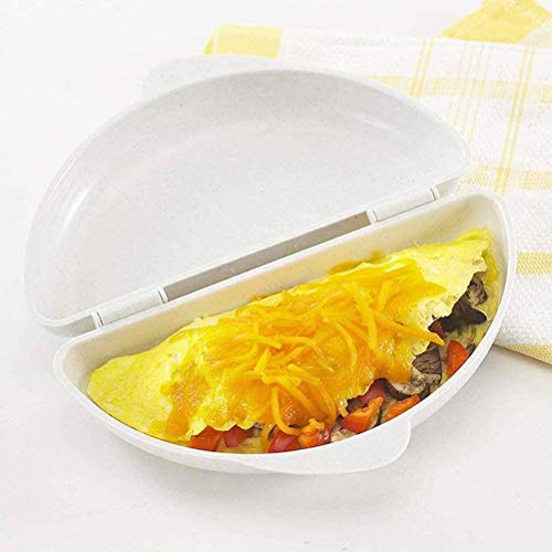 Sunine Microondas Tortilla Creador de Huevos Bandeja de Huevos Escalfador Moldes Herramientas de Cocina