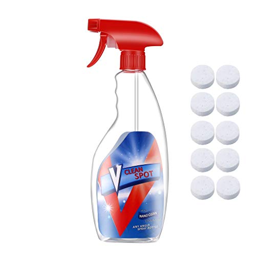 Sunnyday 10pcs Multifuncional Efervescente Spray Limpiador Multiuso Cocina casera de Limpieza Efervescente Spray Limpiador