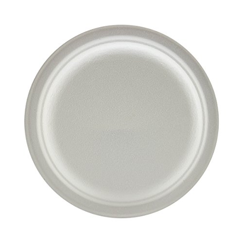 Súper Rígido Bagazo Platos Biodegradable y Desechable - Ecológico No Plástico Alternativa - Redondo Platos Fiesta Paquete de 50 9" - 23cm Fuerte Platos de Papel - 9 inch