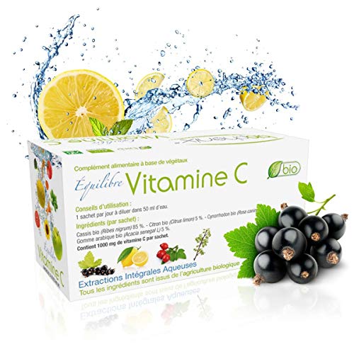 Suplemento alimenticio Vitamina C 100% natural y 100% bio