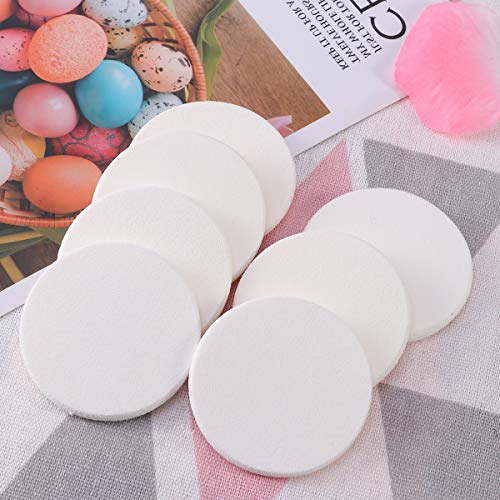 SUPVOX Maquillaje en polvo Esponja cosmética Cara Puff Cosmética Cojín de aire Esponja Belleza para mujeres niñas 5pcs (blanco)