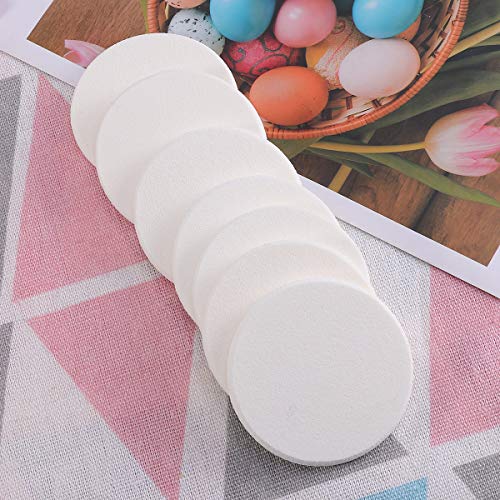 SUPVOX Maquillaje en polvo Esponja cosmética Cara Puff Cosmética Cojín de aire Esponja Belleza para mujeres niñas 5pcs (blanco)