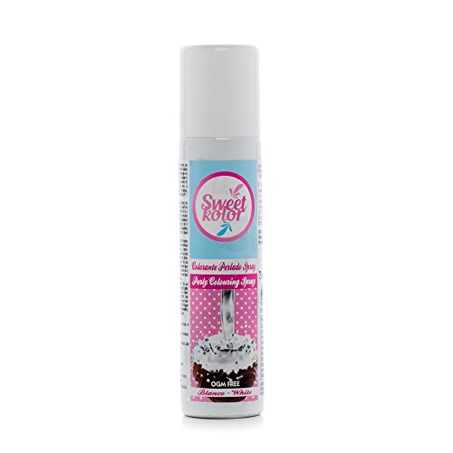 Sweetkolor Spray Perlado Blanco, 75 ml