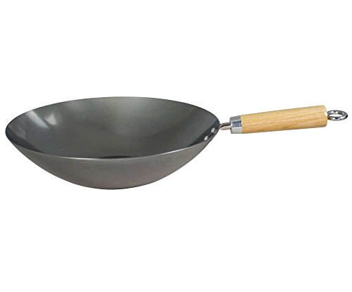 Swift Spice - Wok (Acero al carbón de Gran Grosor, 30 cm)